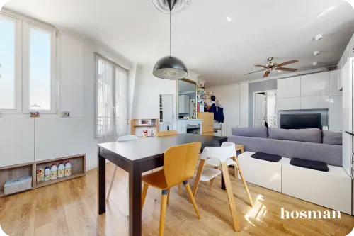 vente appartement de 59.61 m² à paris