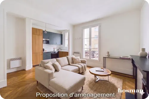 vente appartement de 29.67 m² à paris