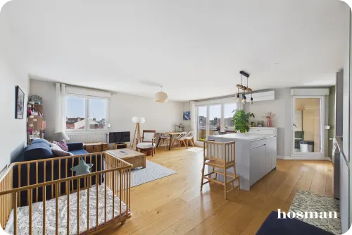 vente appartement de 71.25 m² à villeurbanne