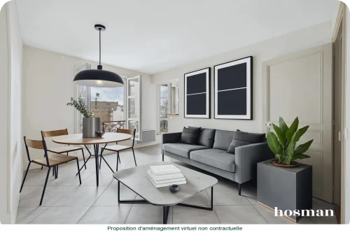 vente appartement de 43.64 m² à paris