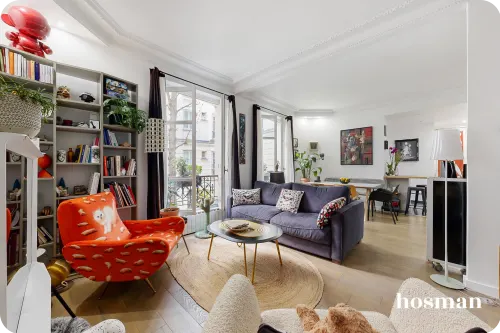 vente appartement de 58.4 m² à paris