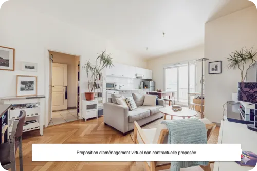 vente appartement de 44.48 m² à pantin
