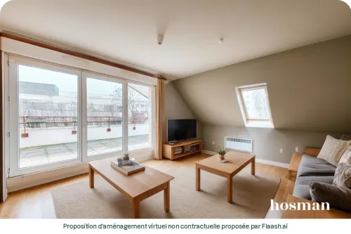 vente appartement de 54.27 m² à saint-denis