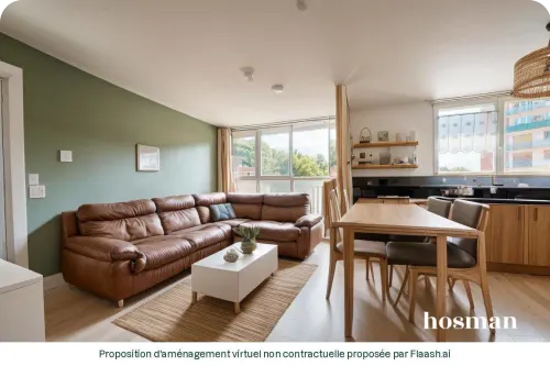 vente appartement de 58.0 m² à romainville