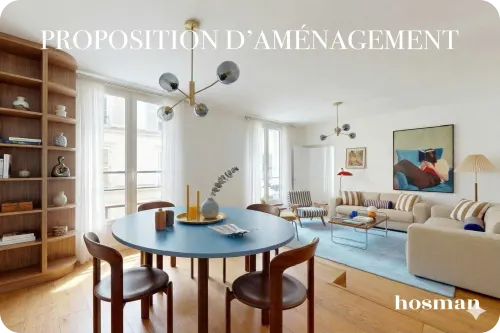 vente appartement de 86.9 m² à paris