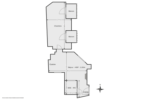 vente appartement de 29.0 m² à paris