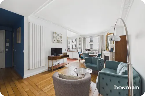 vente appartement de 62.57 m² à paris