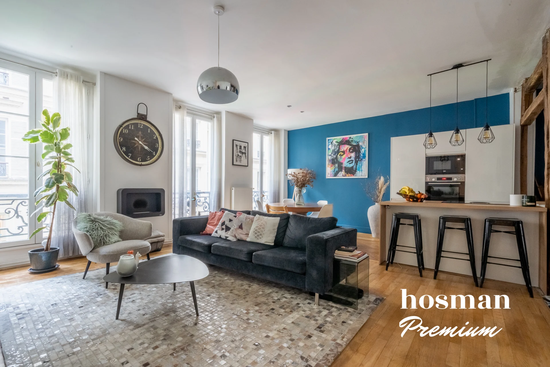 Appartement de 95.0 m² à Paris
