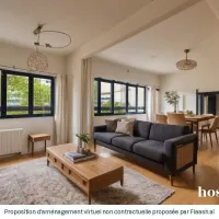 Appartement de 45.38 m² à Paris