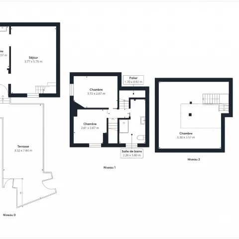 Maison de 60.43 m² à Joinville-le-Pont