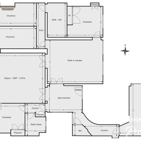 Appartement de 125.28 m² à Paris