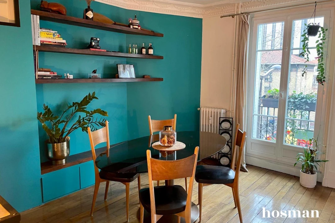 Appartement de 54.5 m² à Paris