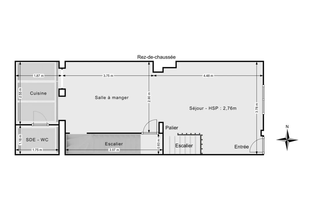 Maison de 75.02 m² à Paris