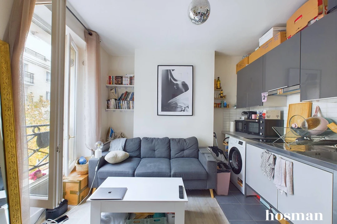 Appartement de 21.35 m² à Levallois-Perret