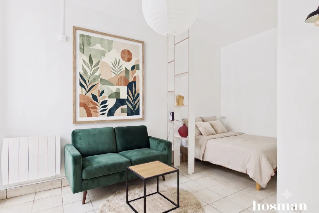 Appartement de 23.6 m² à Paris