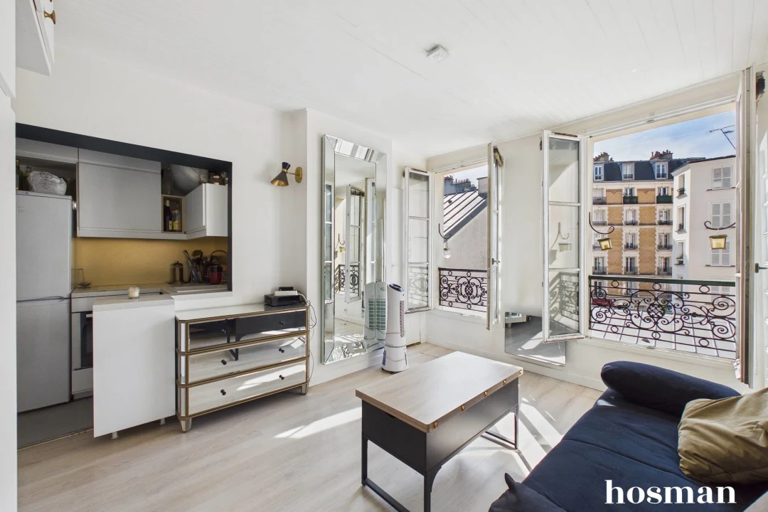 Appartement de 18.25 m² à Paris