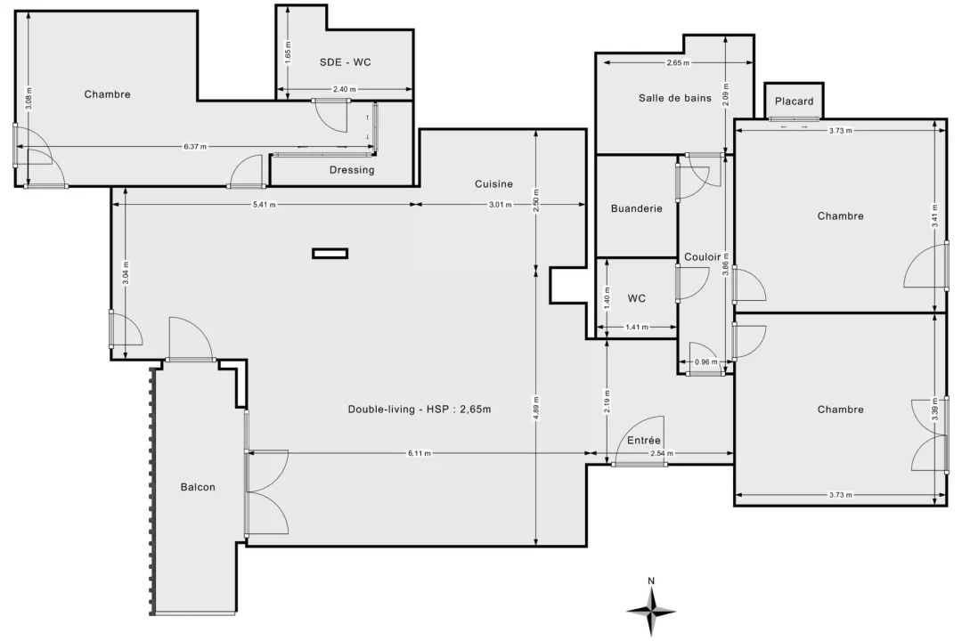 Appartement de 110.0 m² à Neuilly-sur-Seine