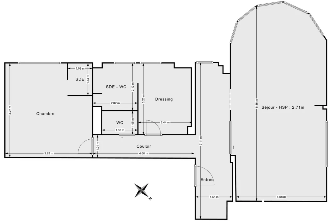 Appartement de 80.14 m² à Paris