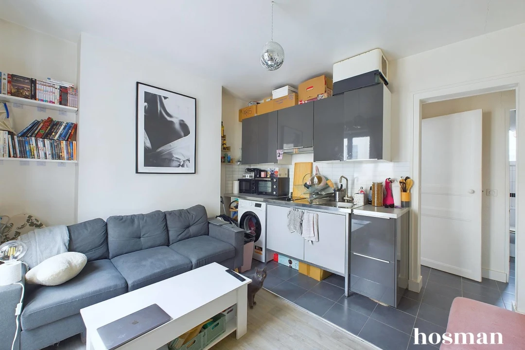 Appartement de 21.35 m² à Levallois-Perret