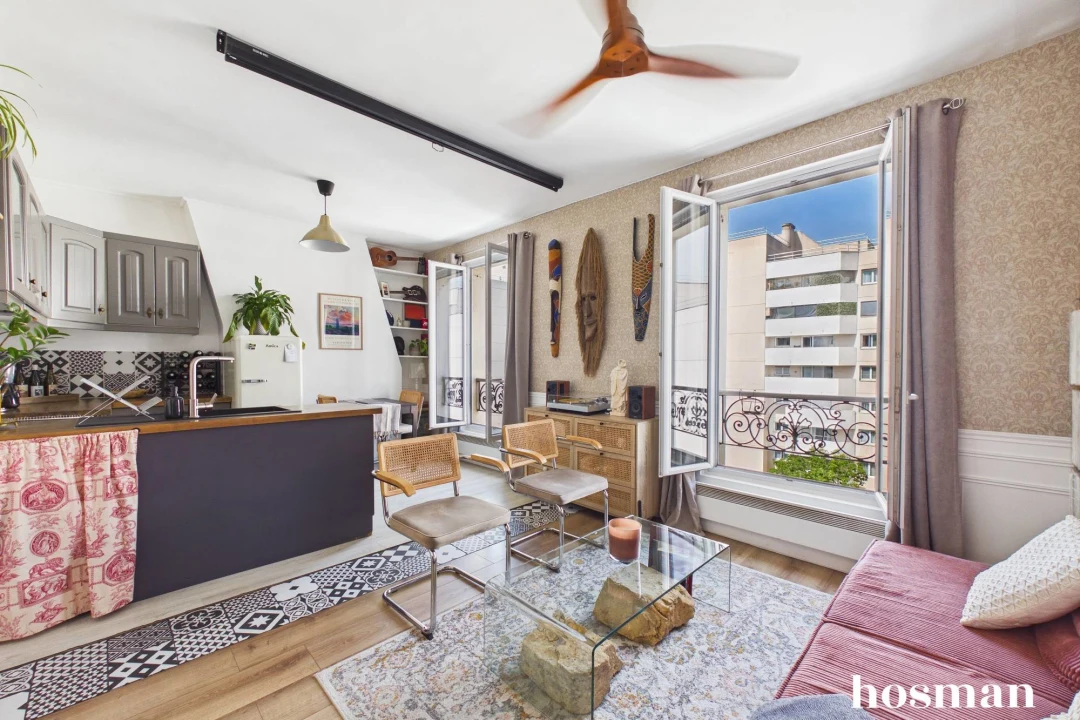 Appartement de 33.6 m² à Paris