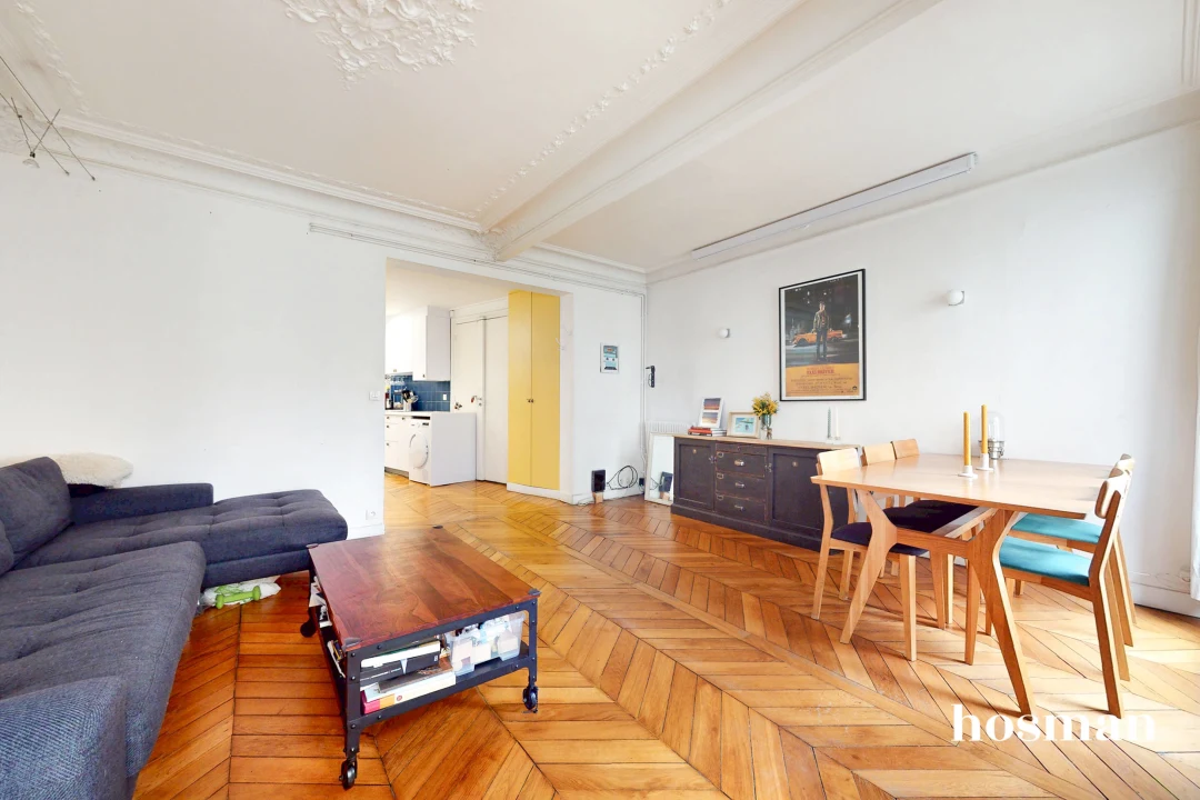 Appartement de 63.7 m² à Paris