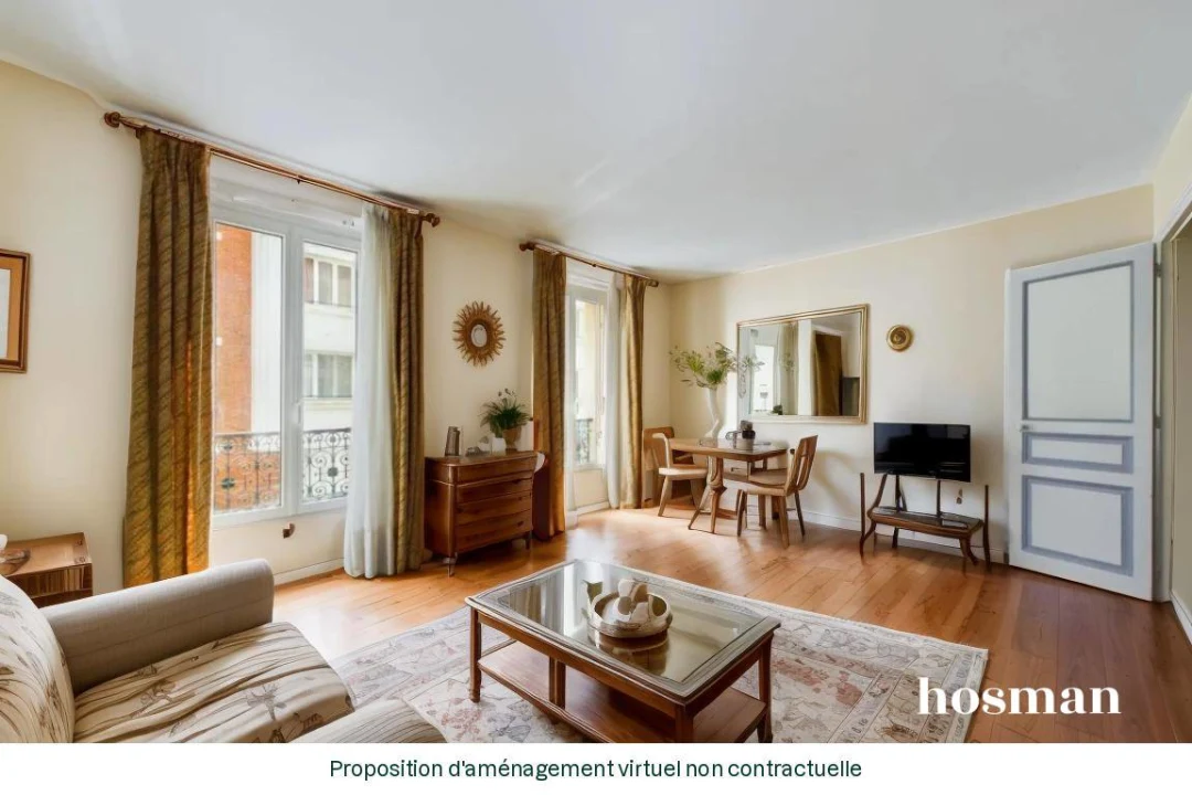Appartement de 65.0 m² à Paris