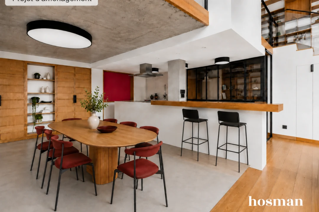 Appartement de 105.33 m² à Pantin