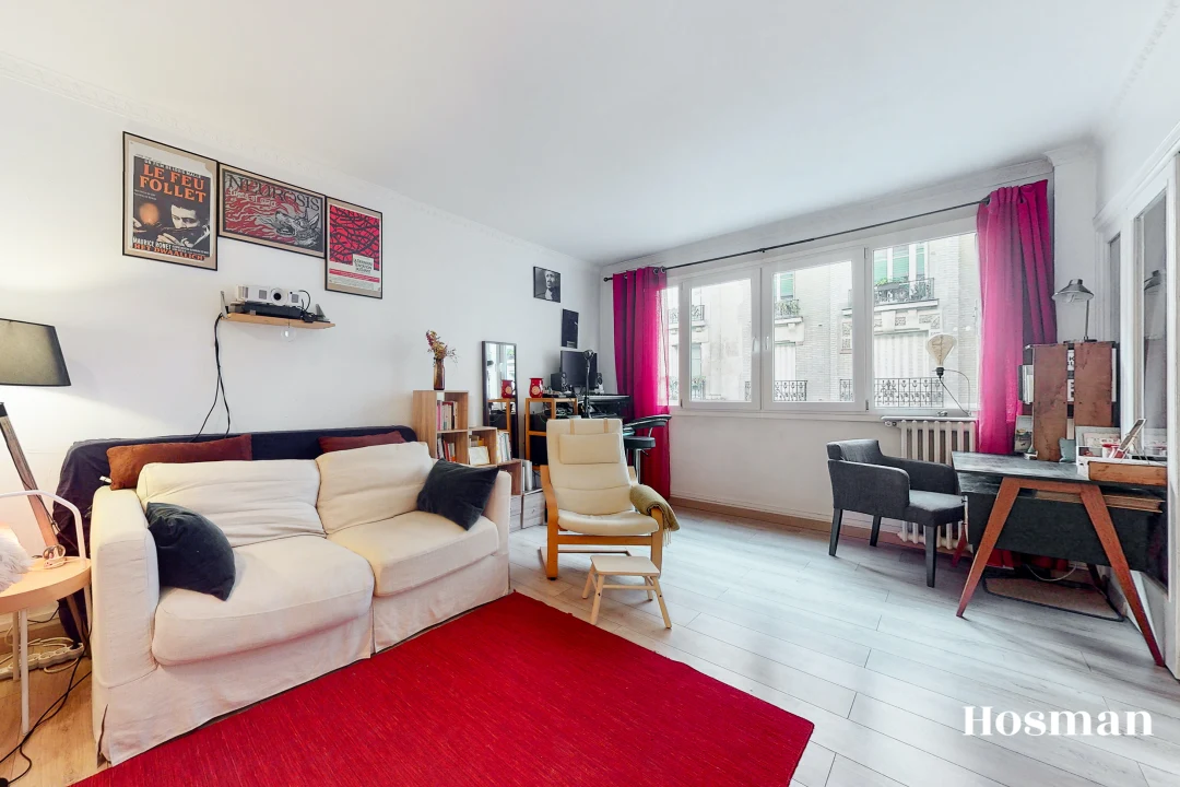 Appartement de 44.39 m² à Paris