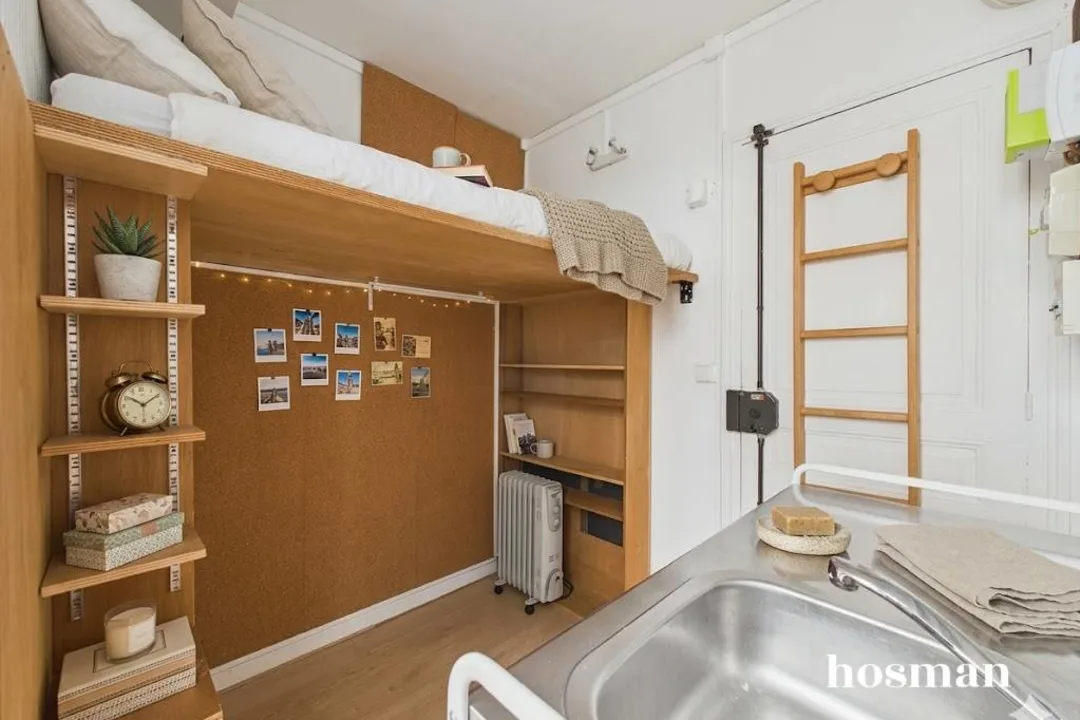 Appartement de 6.34 m² à Paris