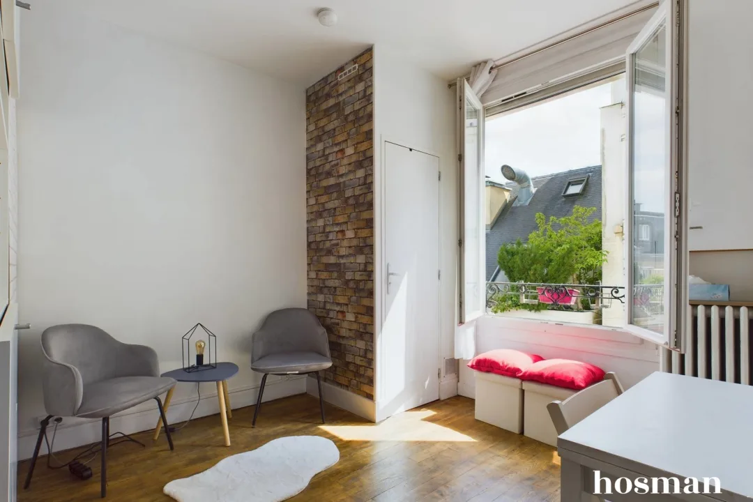 Appartement de 27.5 m² à Paris
