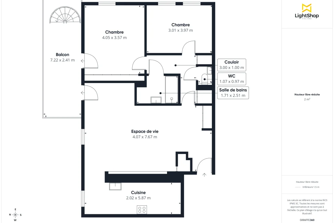 Appartement de 88.32 m² à Créteil