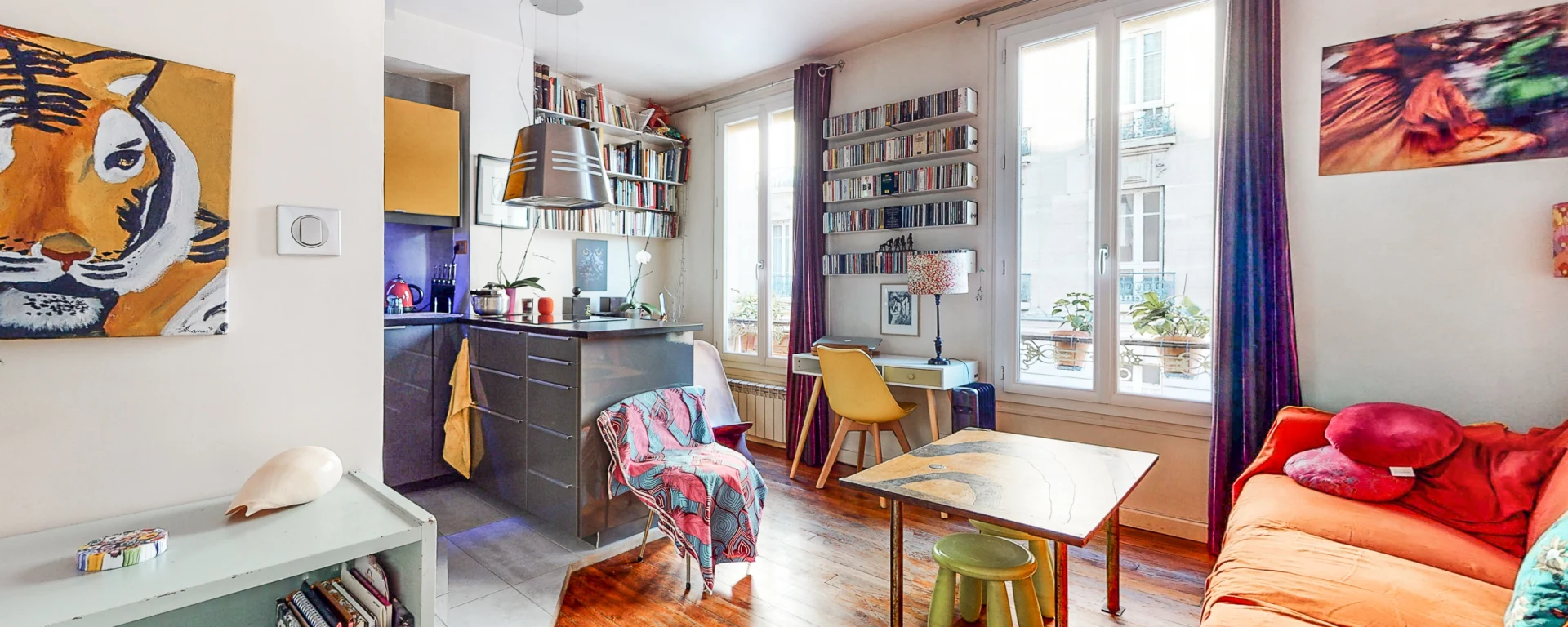 Appartement de 35.35 m² à Malakoff