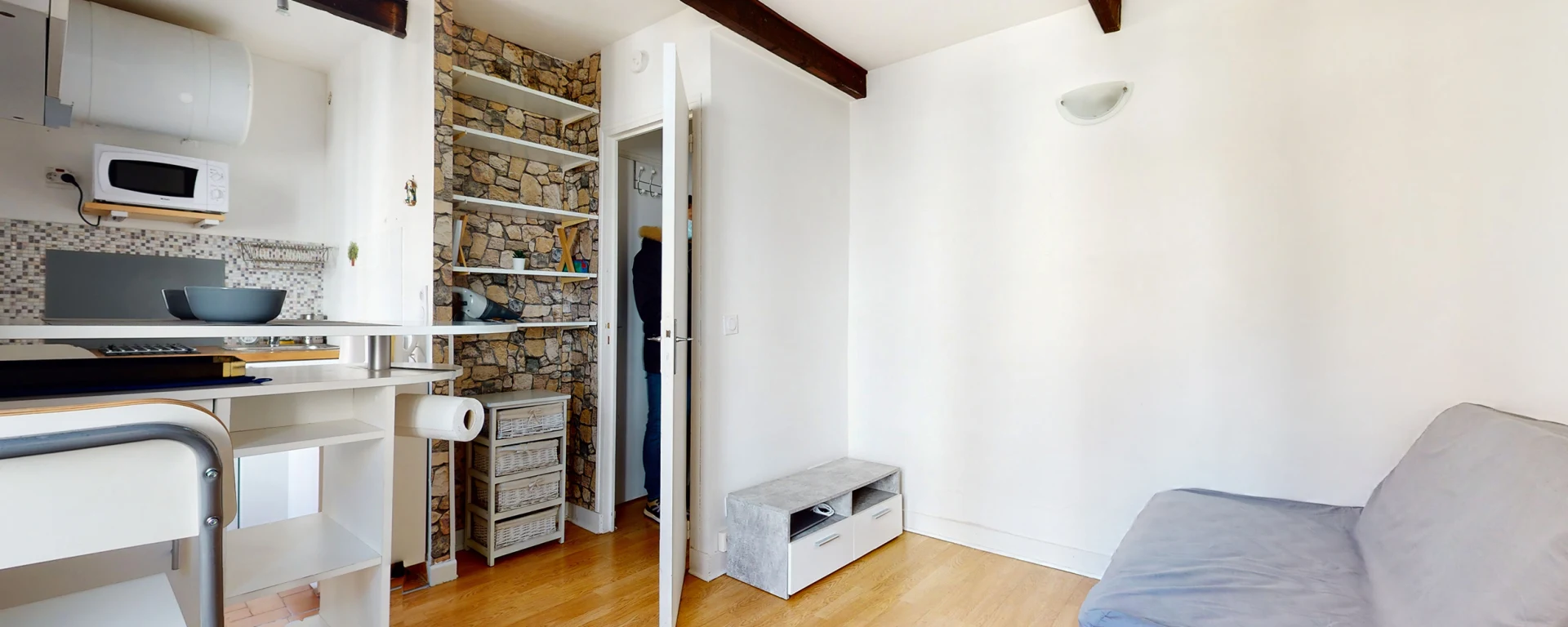 Appartement de 17.0 m² à Saint-Maurice