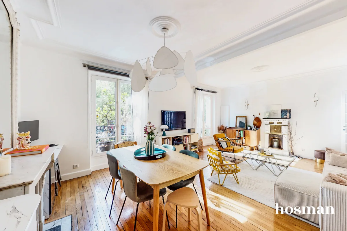 Appartement de 62.75 m² à Paris