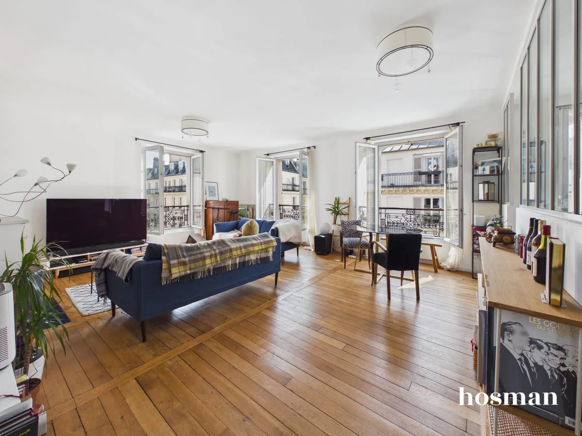 Appartement de 72.6 m² à Paris