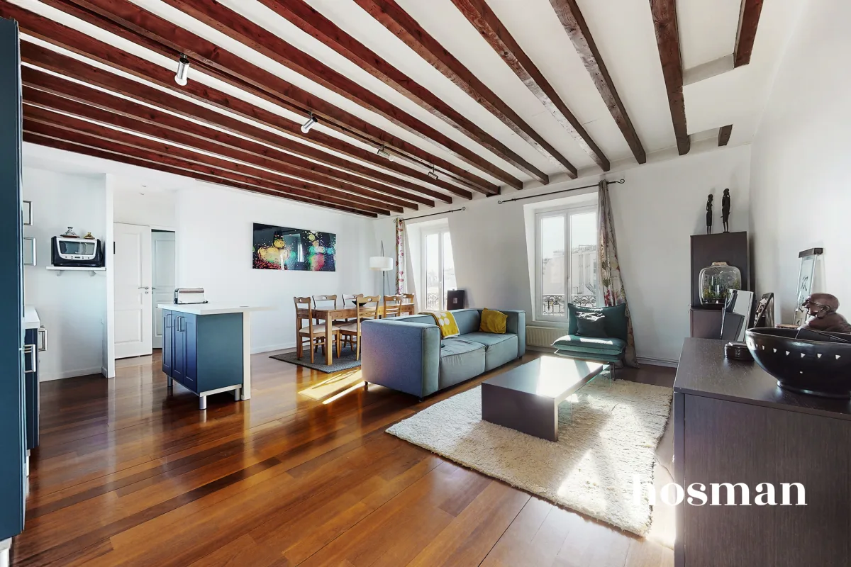 Appartement de 62.4 m² à Paris