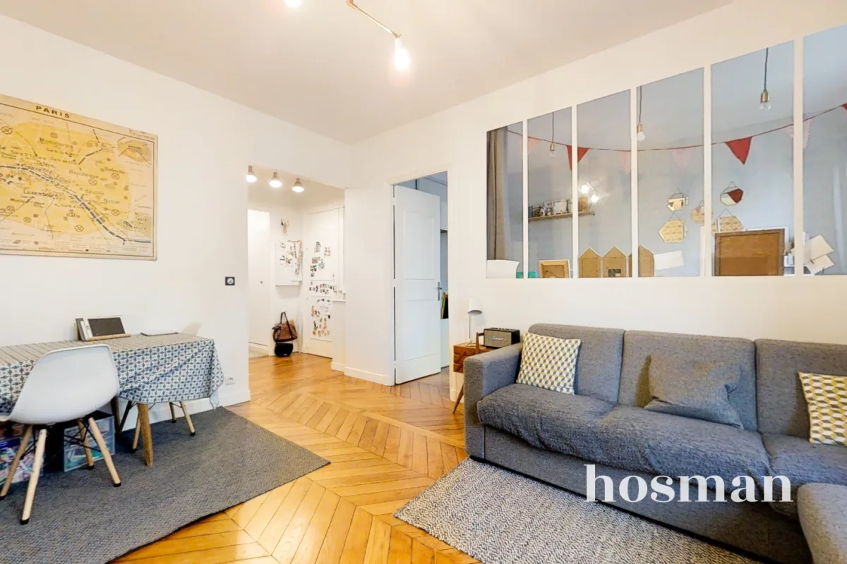 Appartement de 56.53 m² à Paris