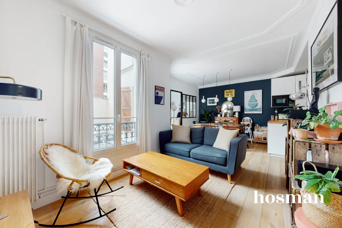 Appartement de 56.68 m² à Paris