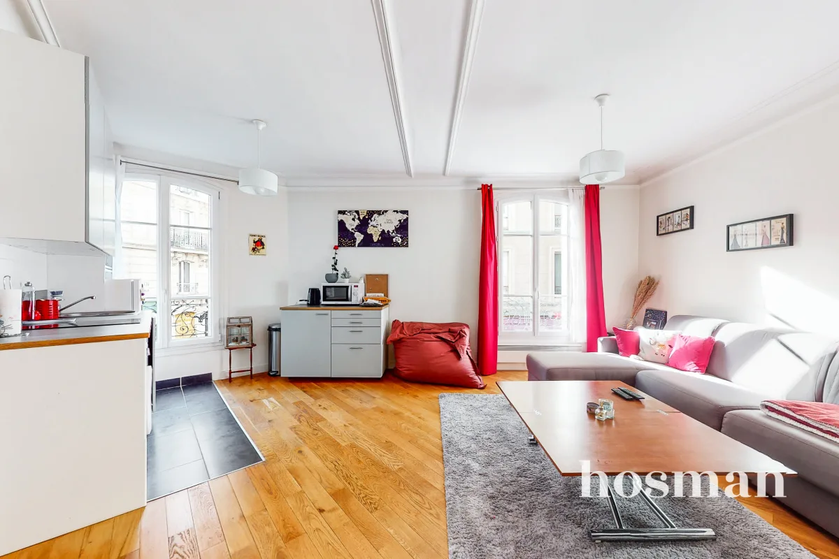 Appartement de 37.75 m² à Paris