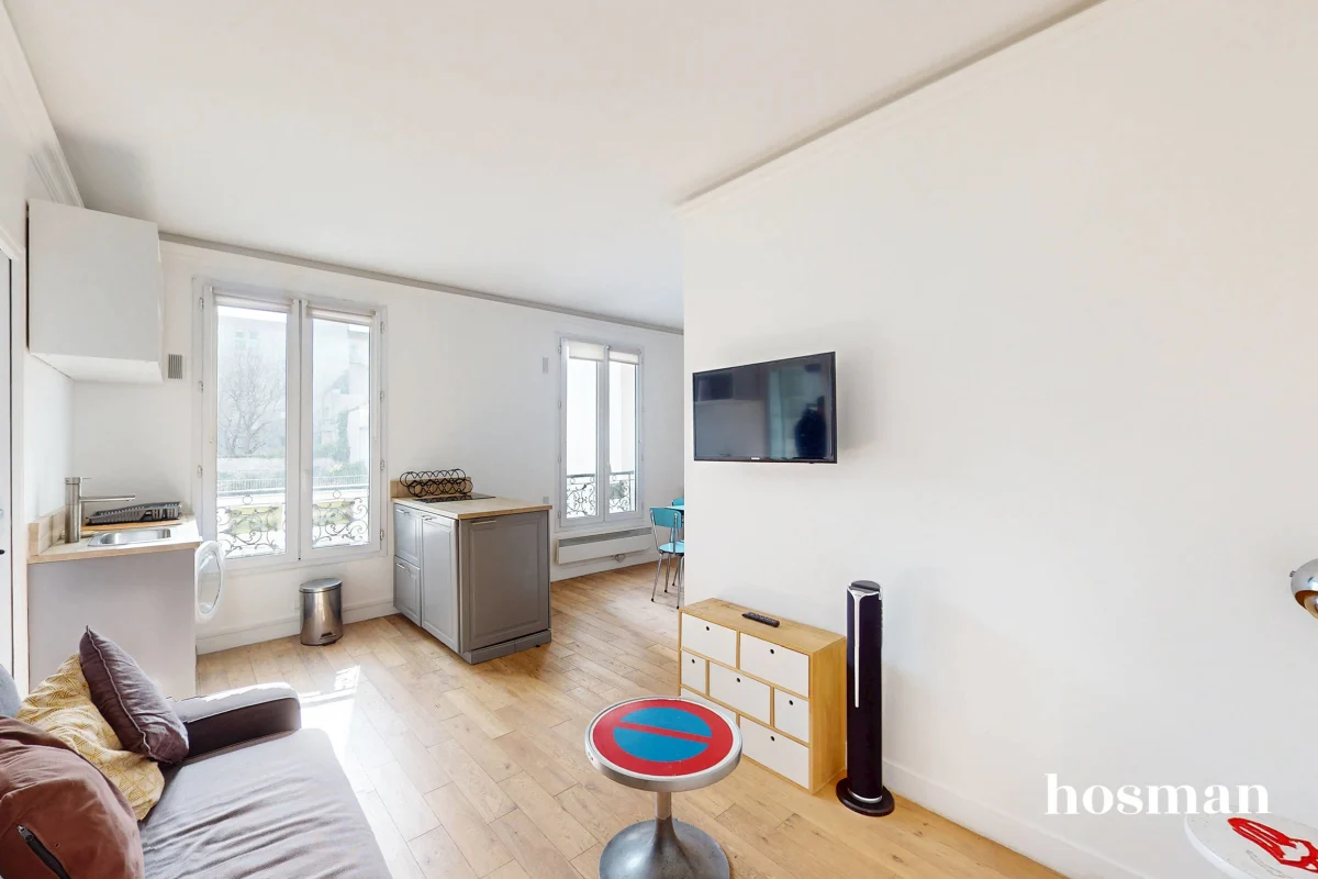 Appartement de 27.0 m² à Paris