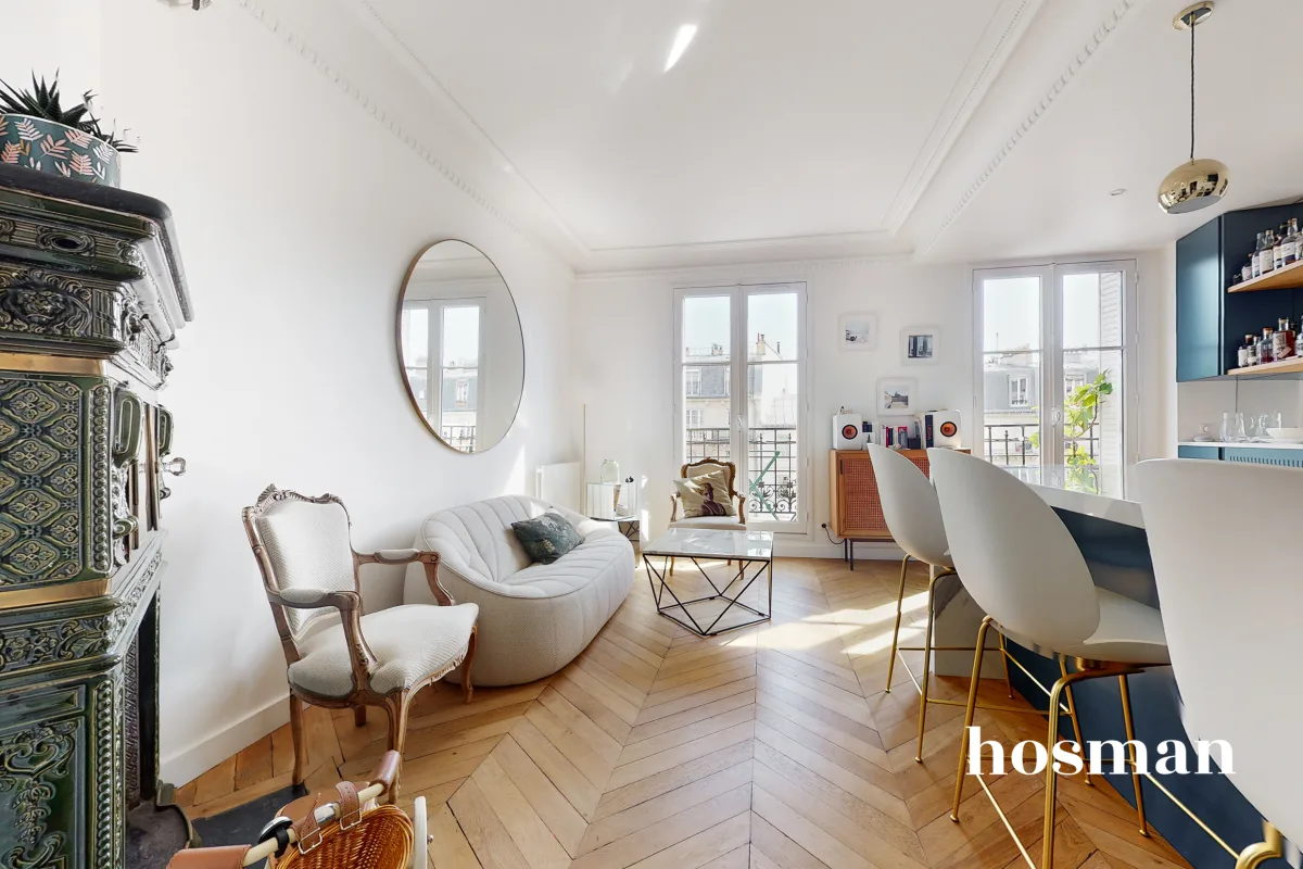 Appartement de 56.75 m² à Paris