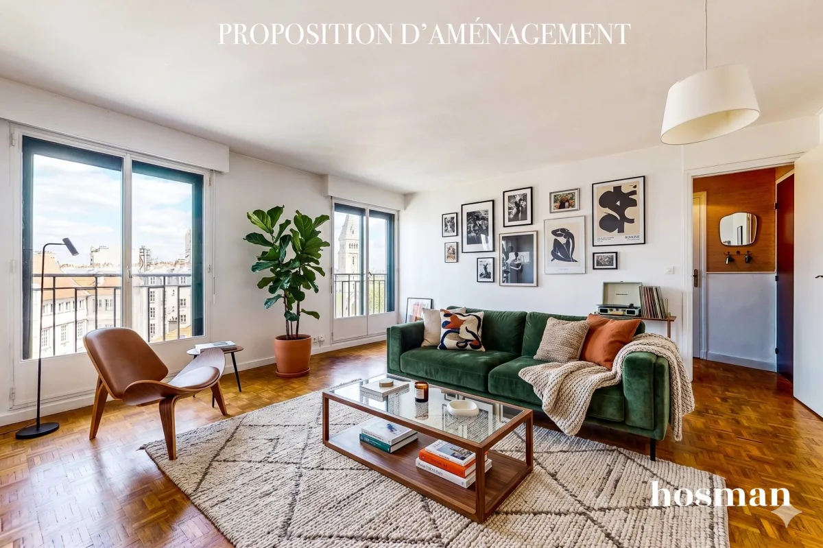 Appartement de 45.74 m² à Paris