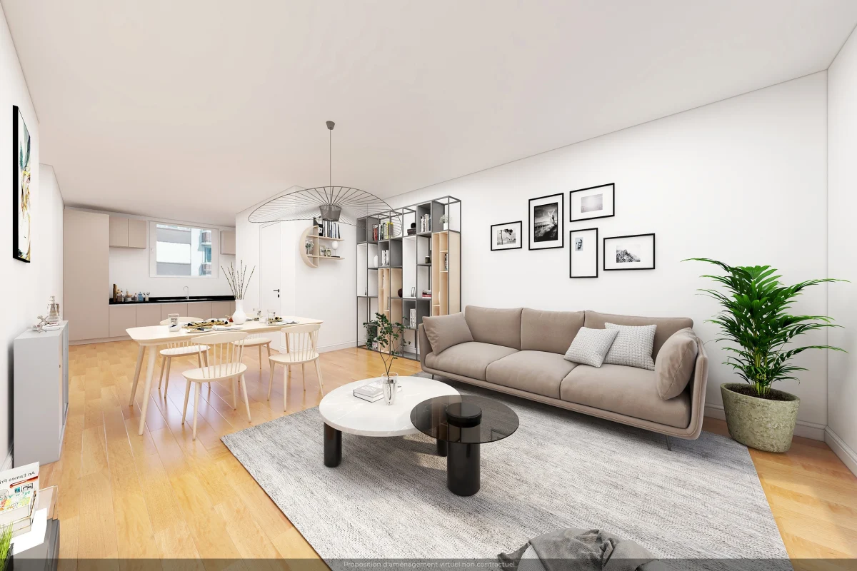 Appartement de 65.61 m² à Paris