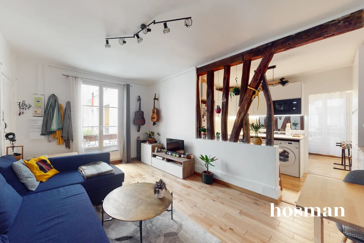 Appartement de 38.61 m² à Paris