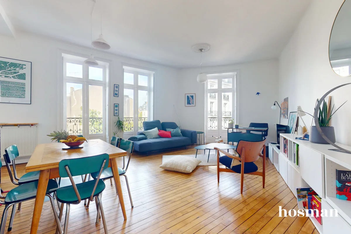 Appartement de 93.5 m² à Nantes