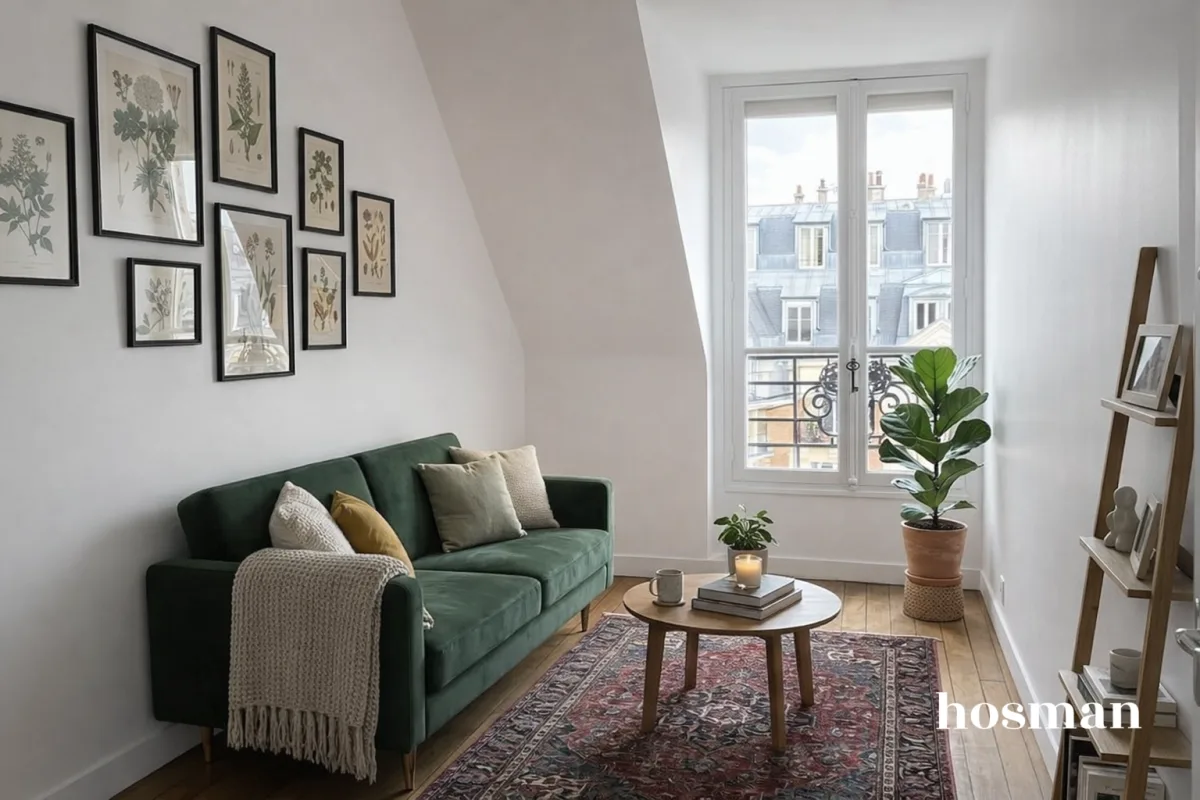 Appartement de 18.5 m² à Paris