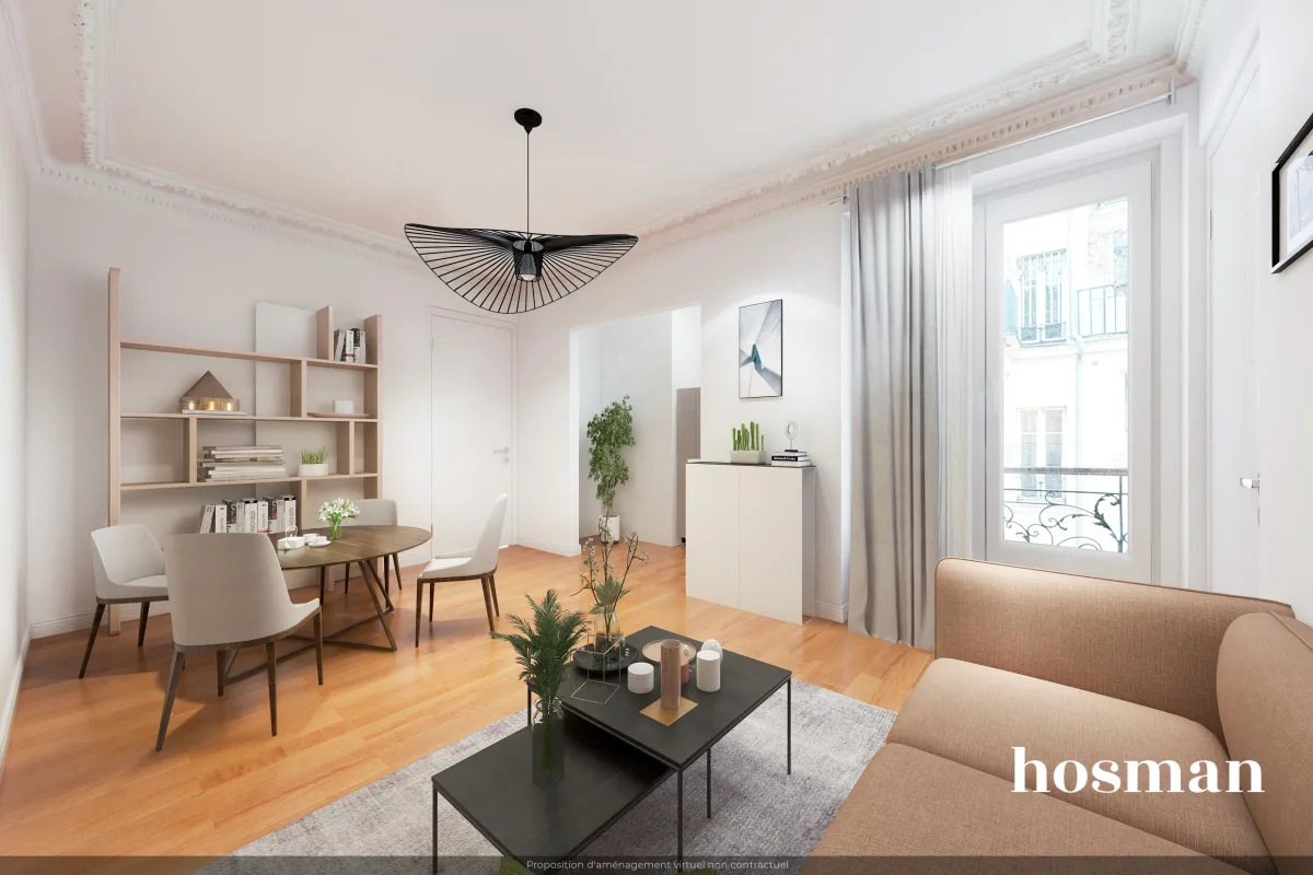 Appartement de 56.0 m² à Paris