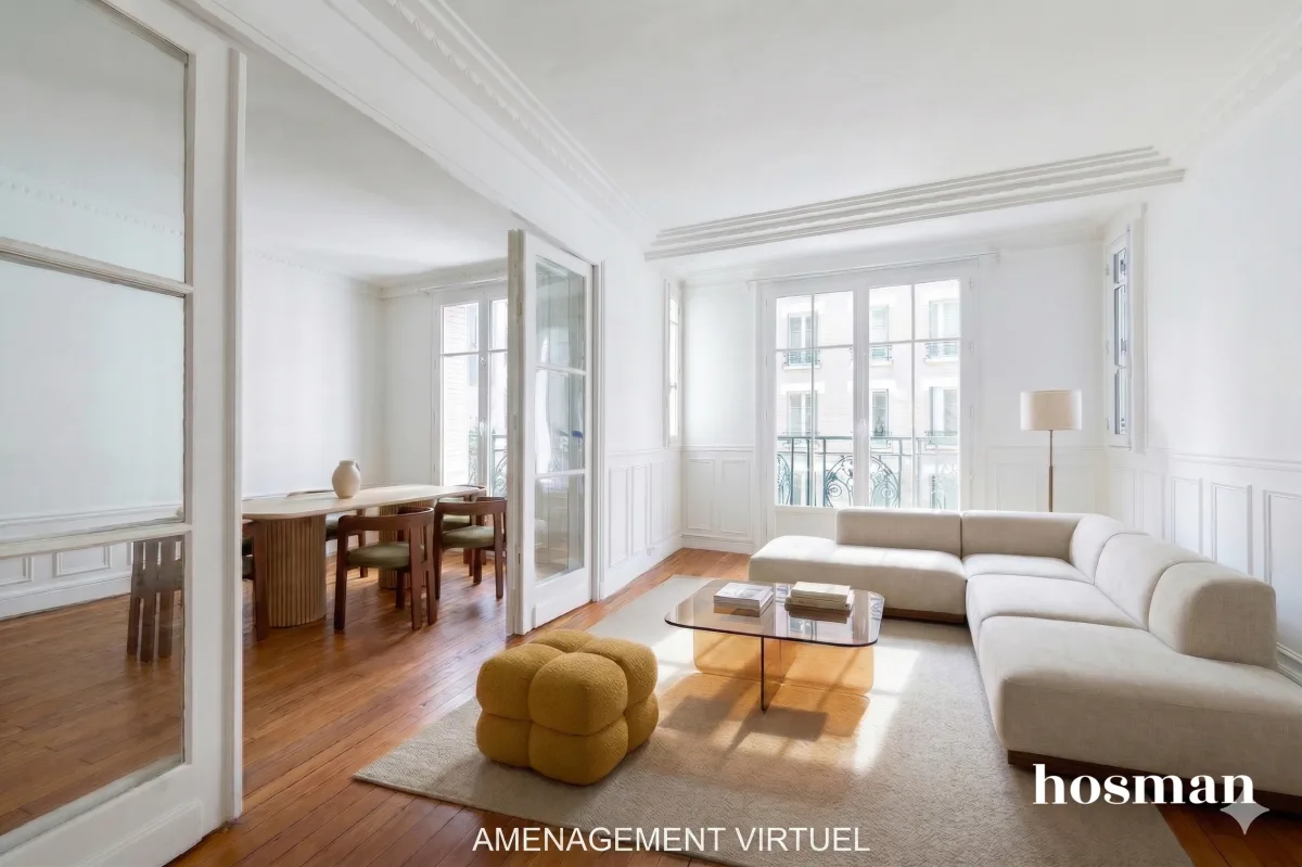 Appartement de 57.7 m² à Paris