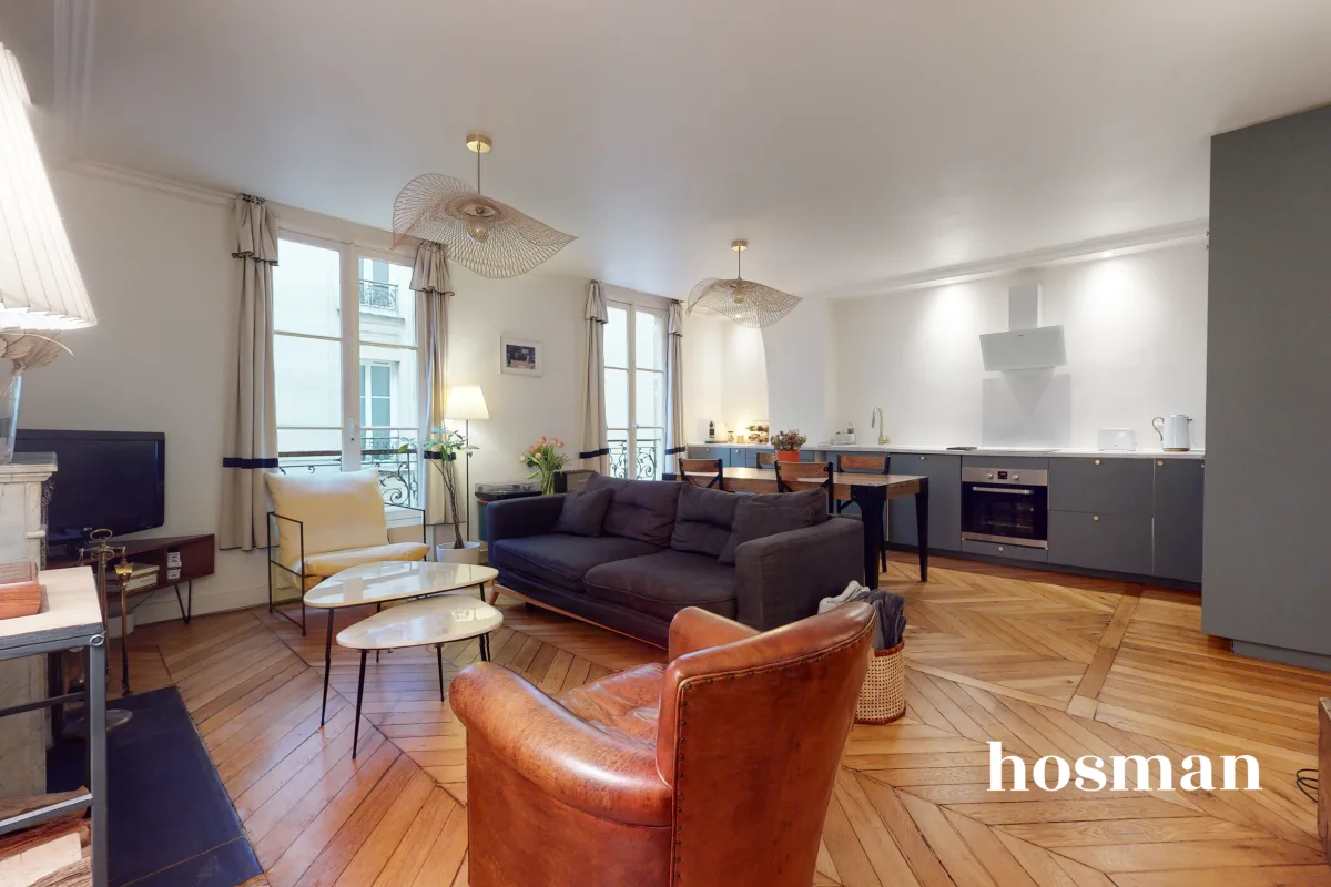 Appartement de 62.5 m² à Paris