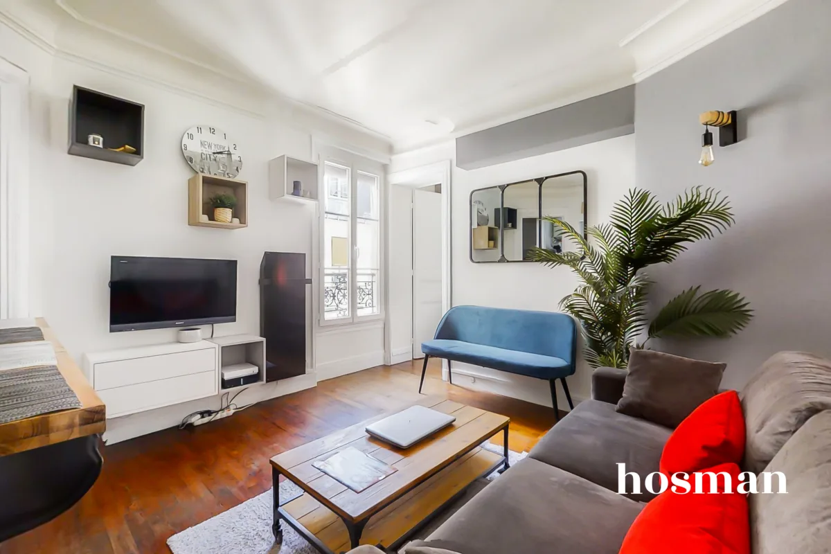 Ravissant 2 pièces de 30m2 - rue Ordener - 75018 Paris